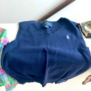 Polo vest blue 4T